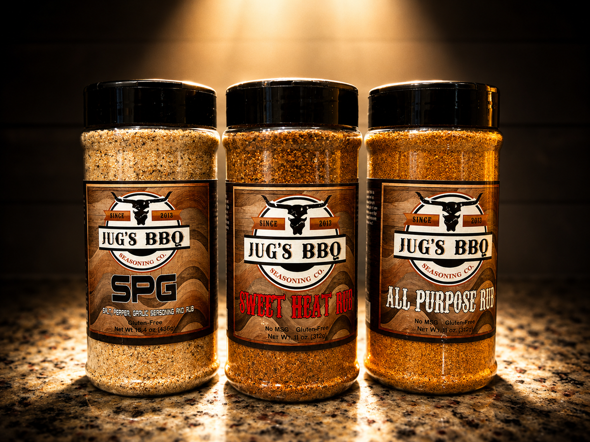 Jugs BBQ 3-Pack Seasoning Set